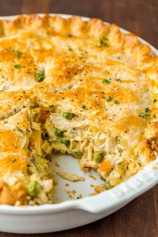 Diced Chicken Pot Pie