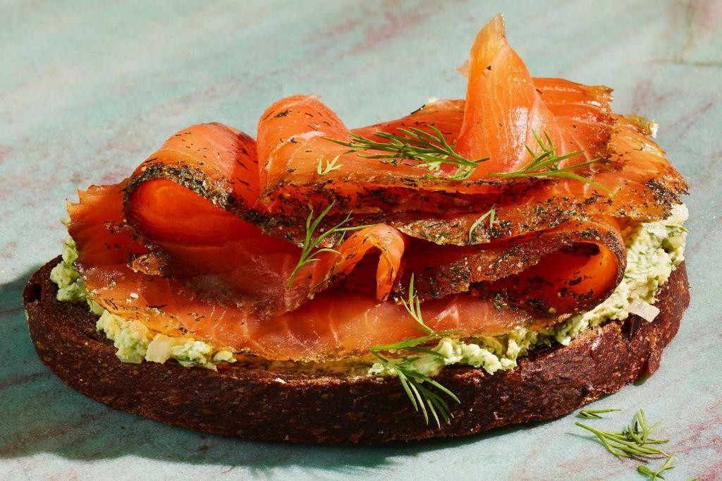 Dill and Mustard Seed Cured Gravlax