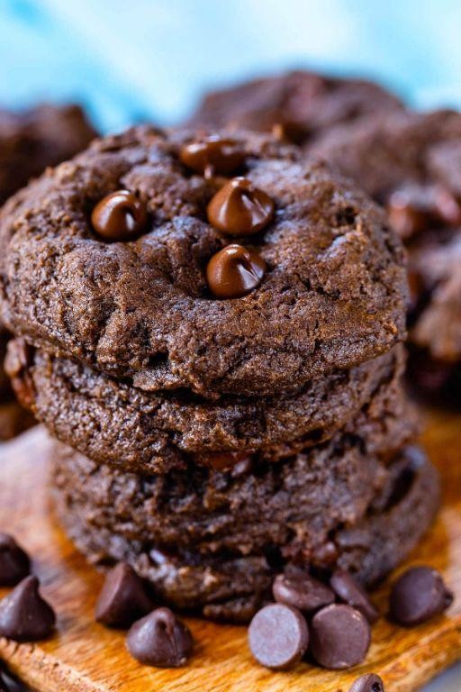 Double Chocolate Chip Crazy Cookies