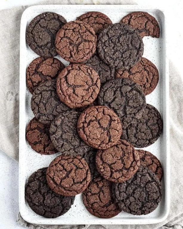 Double Chocolate Sugar Cookies