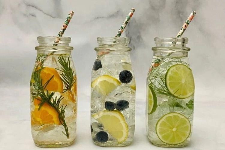 Dried Fruit Infused Water