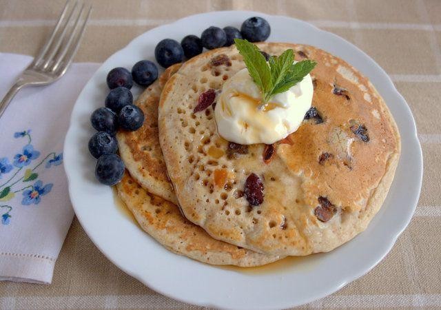 Dried Fruit Pancakes