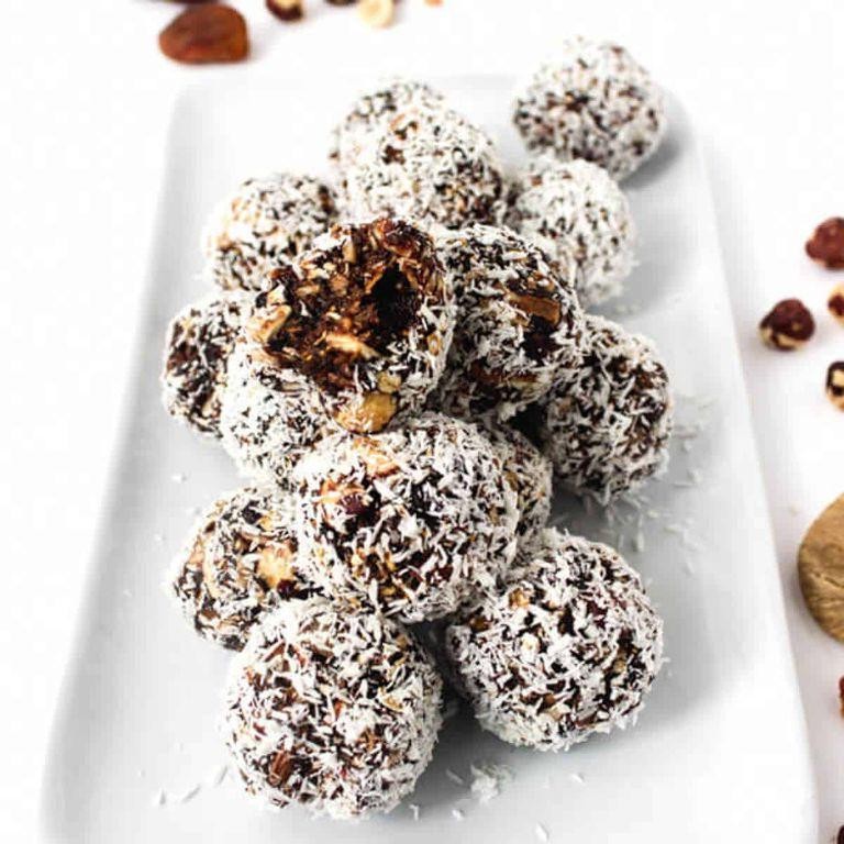 Dried Fruit and Coconut Balls