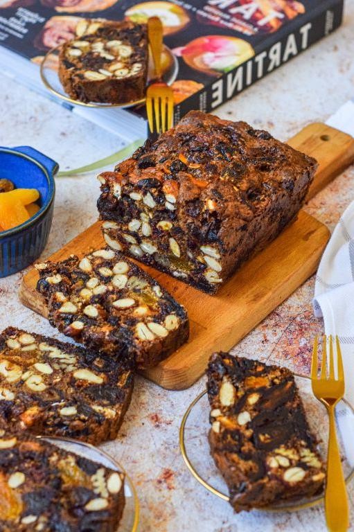 Dried Fruit and Walnut Cake