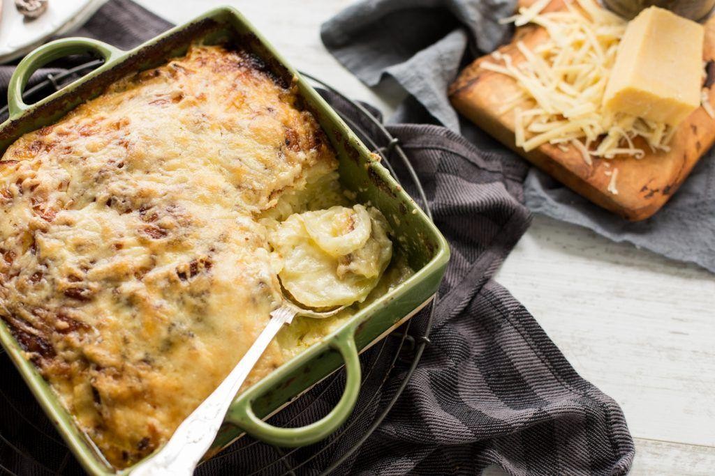 Dubliner Cheese and Potato Gratin