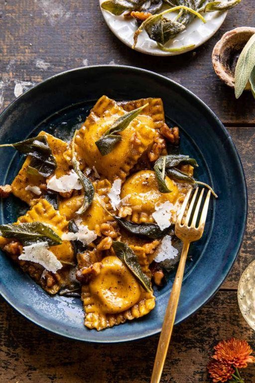 Dubliner Cheese and Pumpkin Ravioli