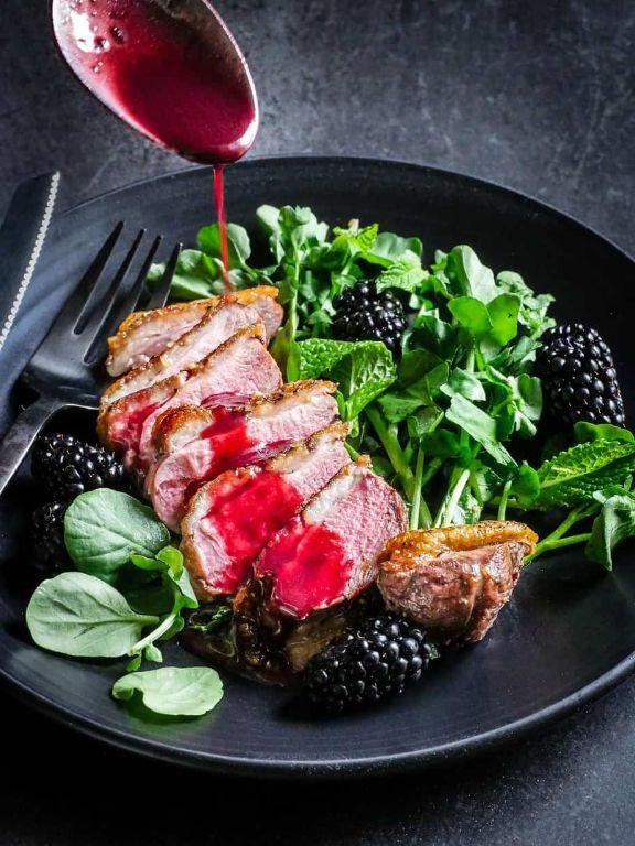 Duck Breast with Balsamic Glaze