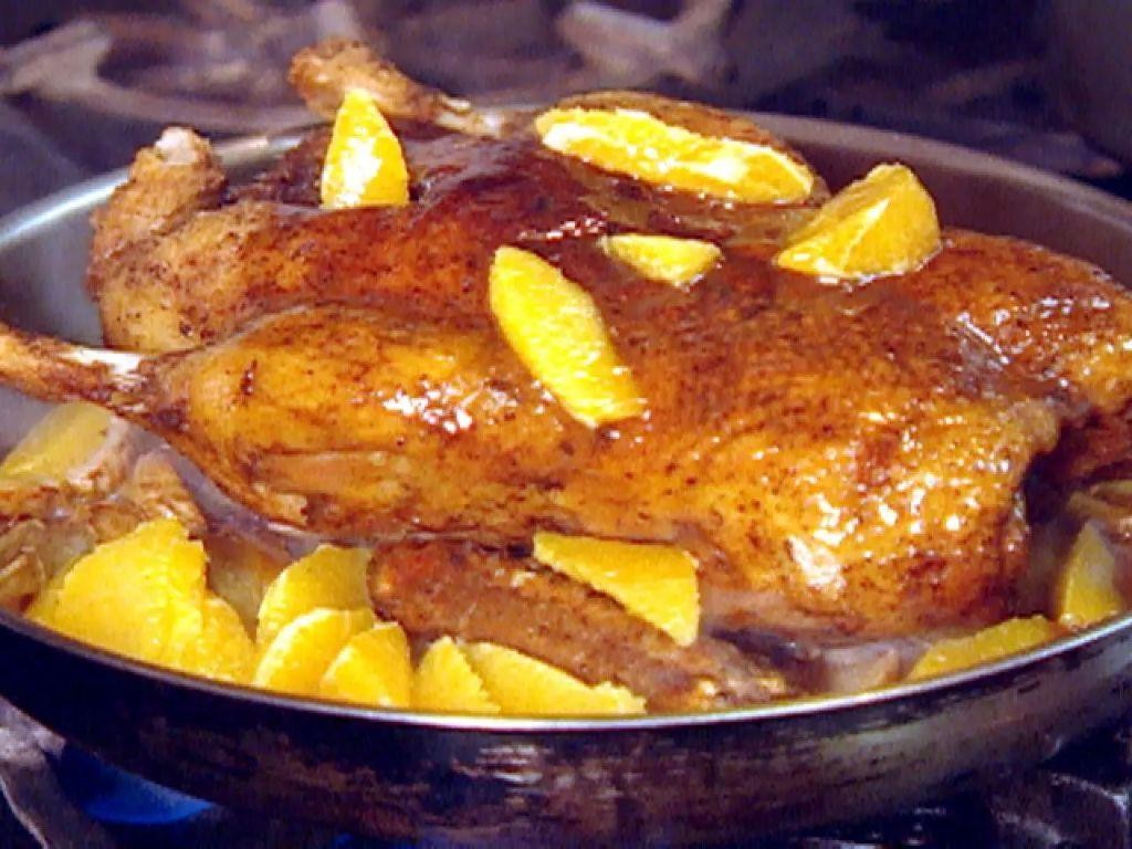 Duck Fondue with Orange and Ginger Glaze