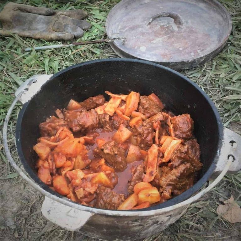 Dutch Oven Beef Stew for Camping