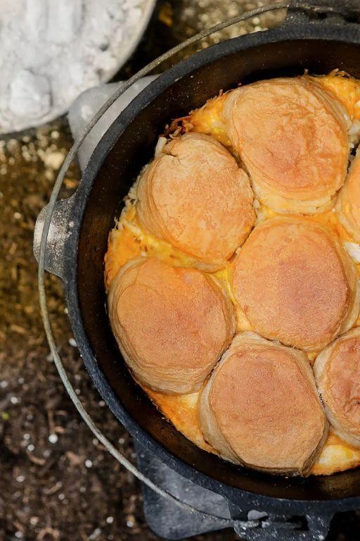Dutch Oven Breakfast Bake for Camping