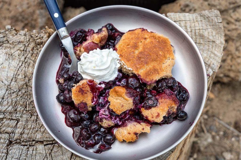 Dutch Oven Campfire Cobbler