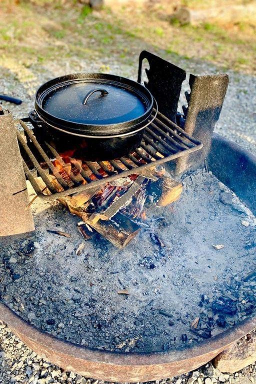 Dutch Oven Camping Shrimp Boil