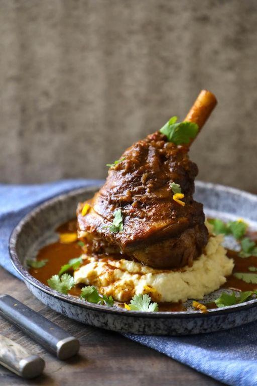 Dutch Oven Keto Lamb Shanks