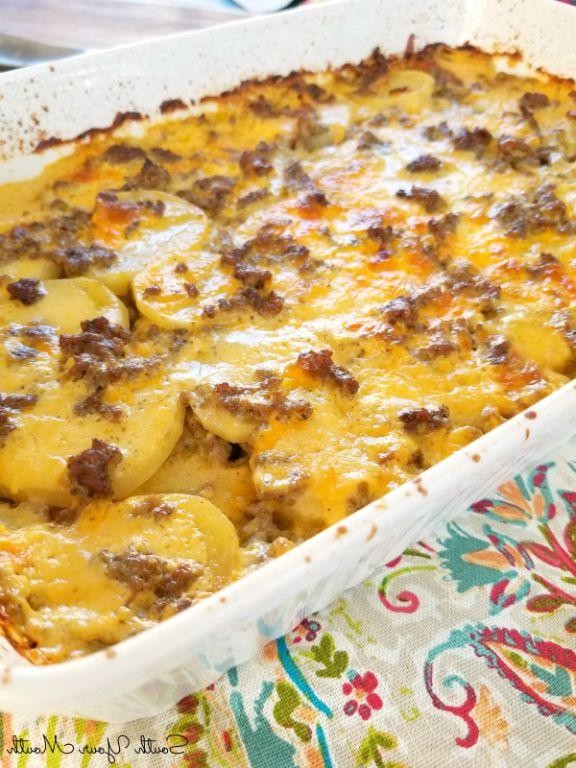 Easy Beef and Potato Casserole