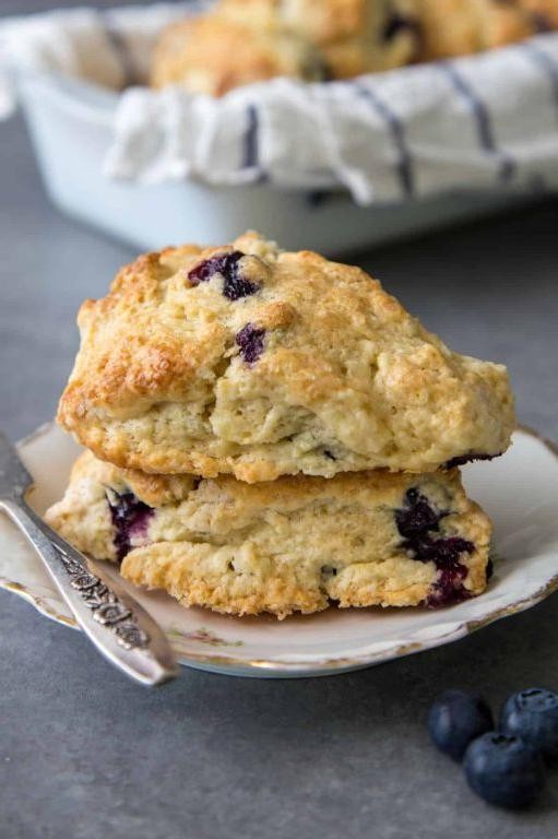 Easy Blueberry Scones