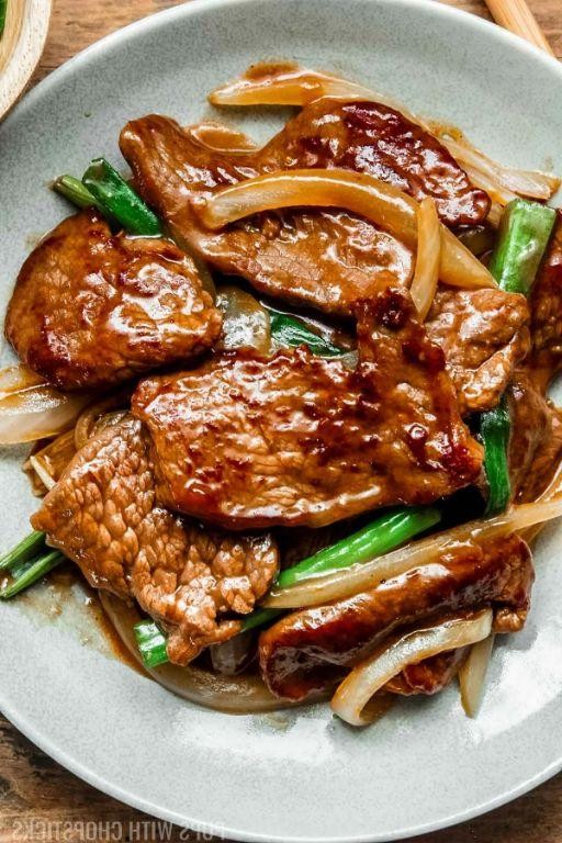 Easy Canned Roast Beef and Onion Stir Fry