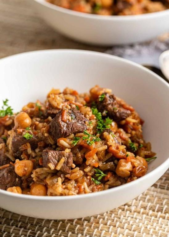 Easy Canned Roast Beef and Rice Pilaf