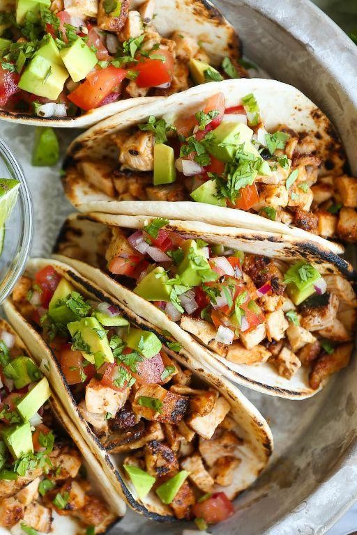 Easy Chicken Breast Tacos