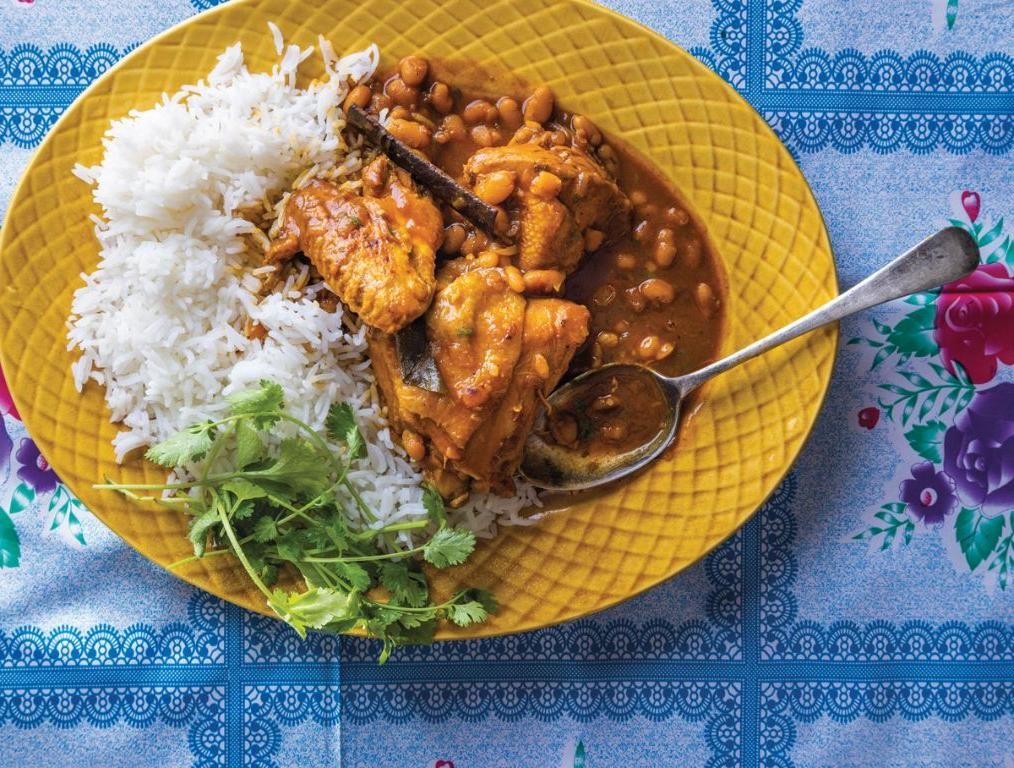 Easy Chicken and Bean Curry
