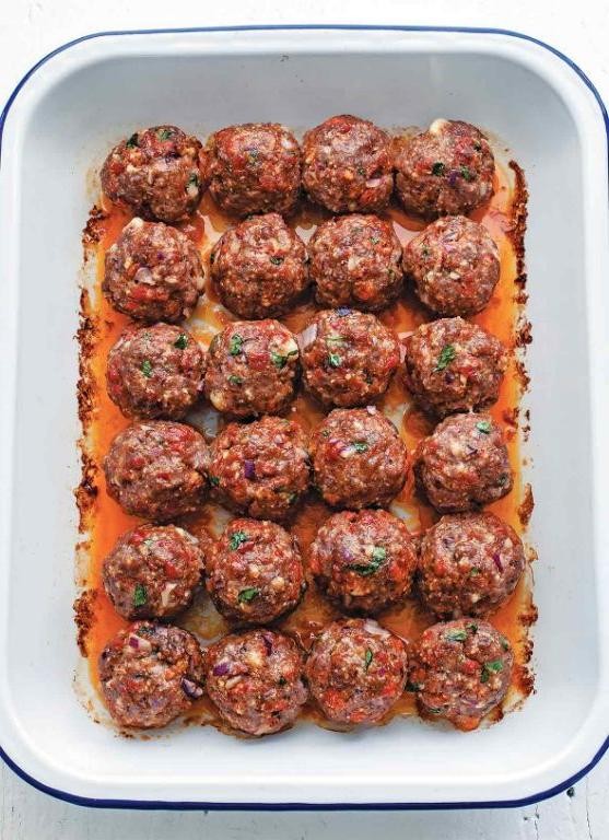 Easy Chorizo Meatballs