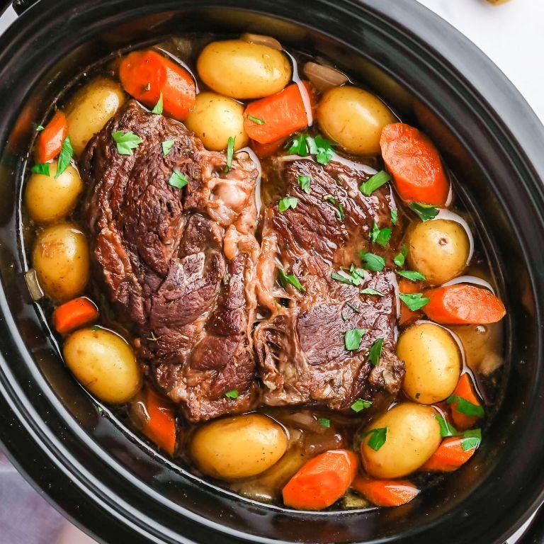 Easy Crockpot Pot Roast