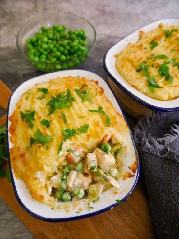 Easy Fish Pie with Mashed Potato Topping