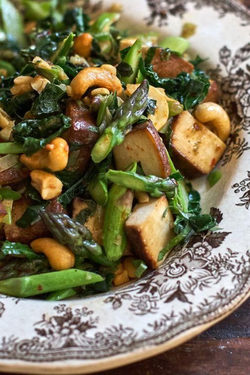 Easy Frozen Asparagus Stir Fry