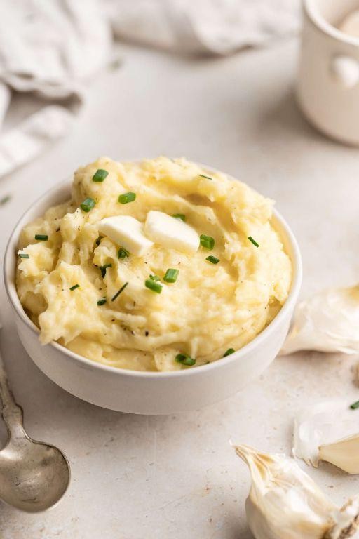 Easy Garlic Mashed Potatoes