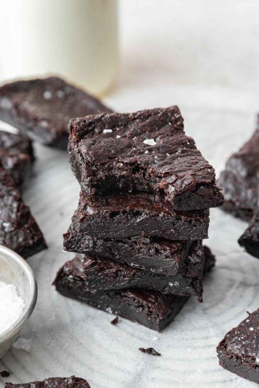 Easy No-Egg Brownies