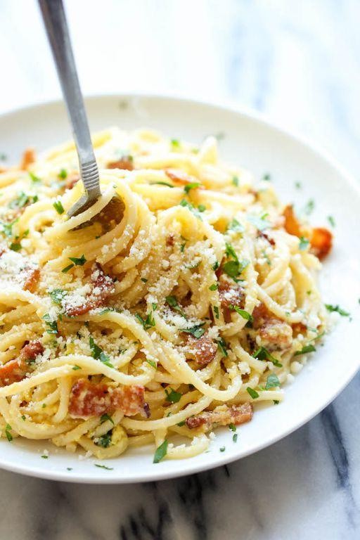 Easy Spaghetti Carbonara