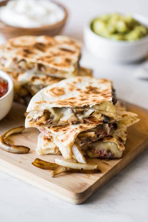 Easy Steak Quesadillas