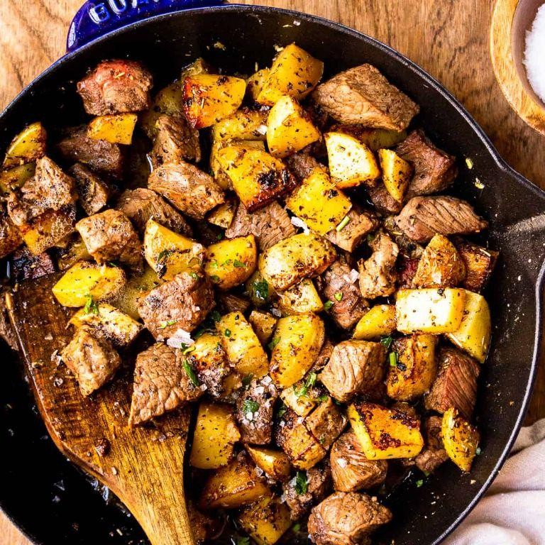 Easy Steak and Potatoes