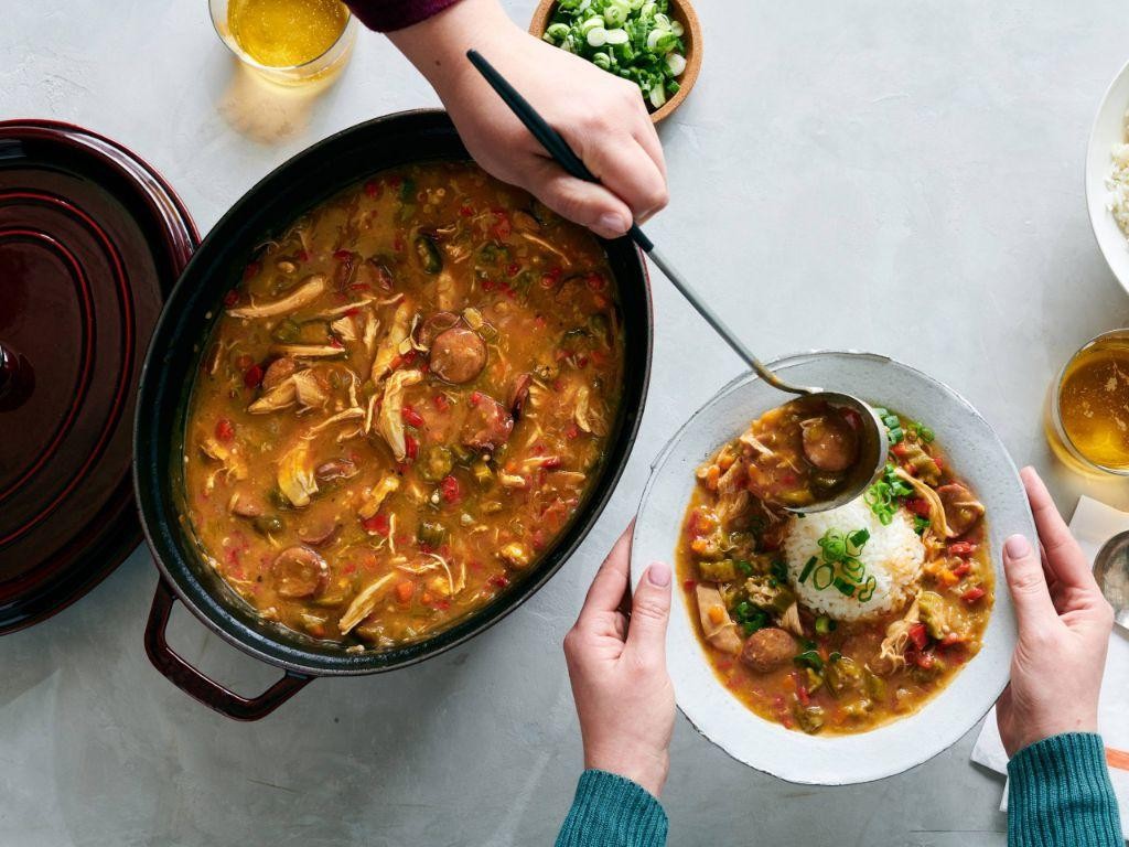 Easy Weeknight Chicken Gumbo