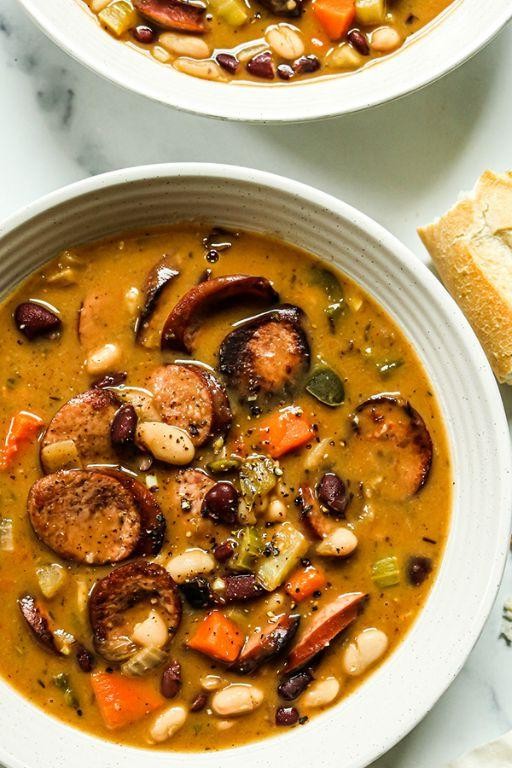 Eckrich Sausage and Bean Soup