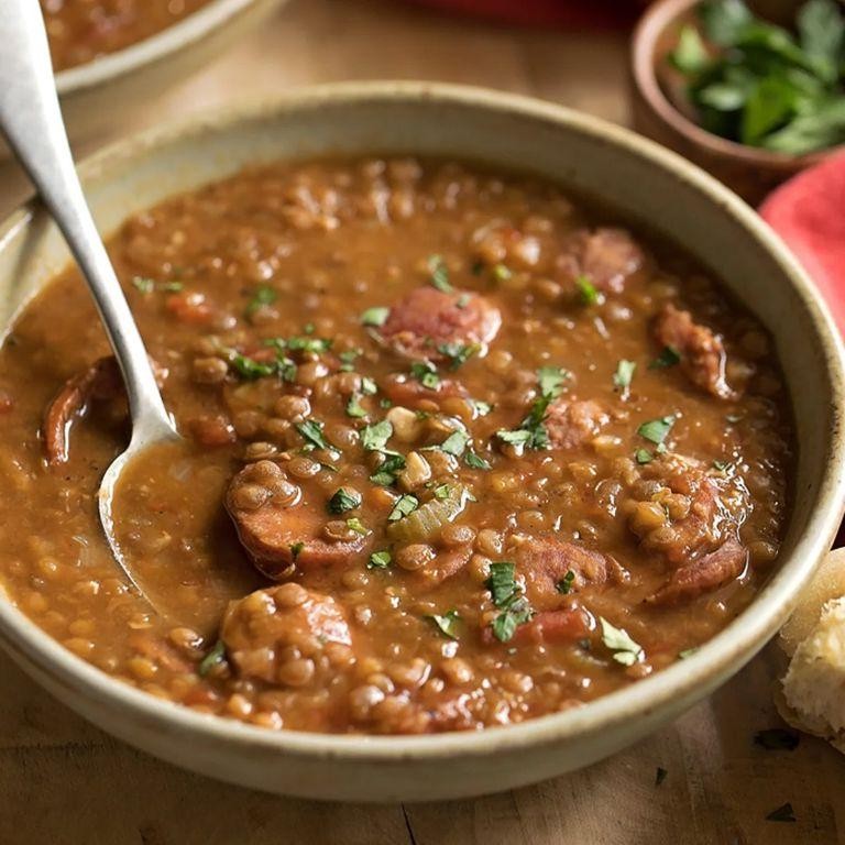 Eckrich Sausage and Lentil Stew