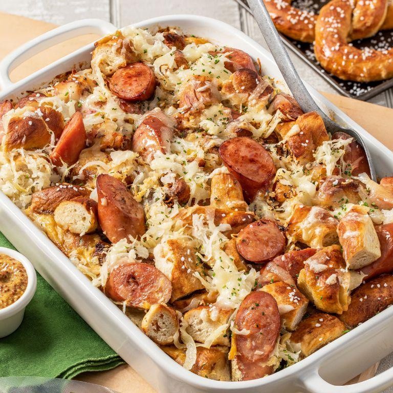 Eckrich Sausage and Sauerkraut
