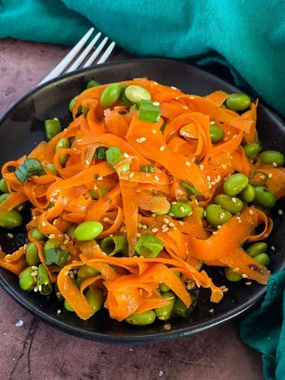 Edamame and Carrot Salad