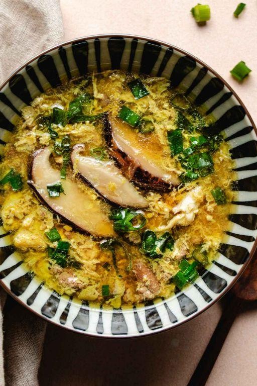 Egg Drop Soup with Extra Protein