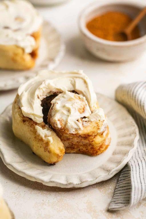 Egg White Powder Cinnamon Rolls