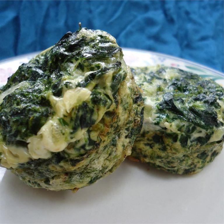 Egg White and Spinach Muffins