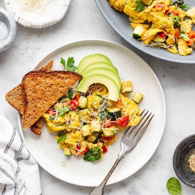 Egg and Veggie Scramble