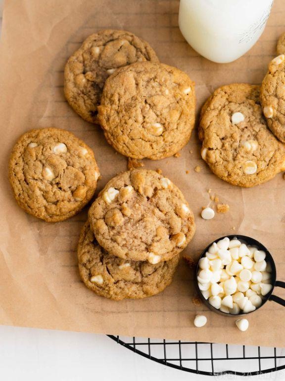 Eggless Apple Cinnamon Cookies