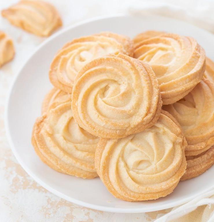 Eggless Butter Cookies