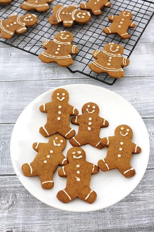 Eggless Gingerbread Cookies