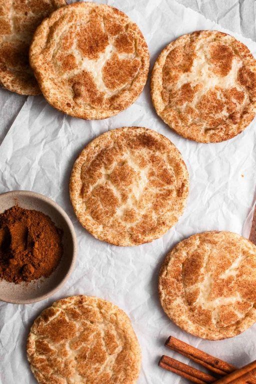 Eggless Snickerdoodles