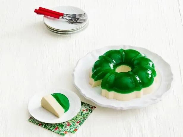Eggnog Jello Mold for the Holidays