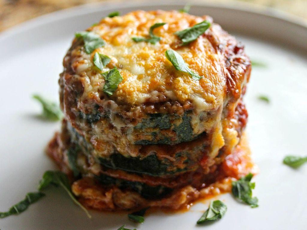 Eggplant and Zucchini Parmesan