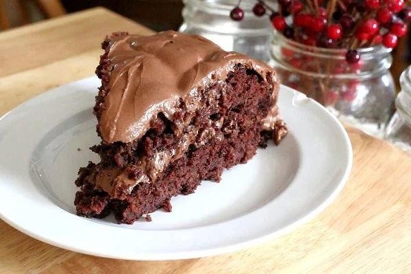 Einkorn Chocolate Cake