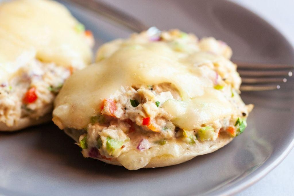 English Muffin Tuna Melts