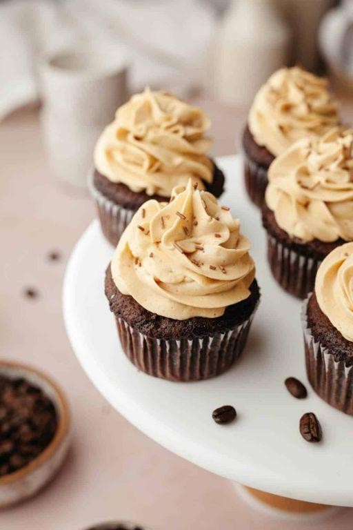 Espresso Ciroc Cupcakes with Mocha Frosting